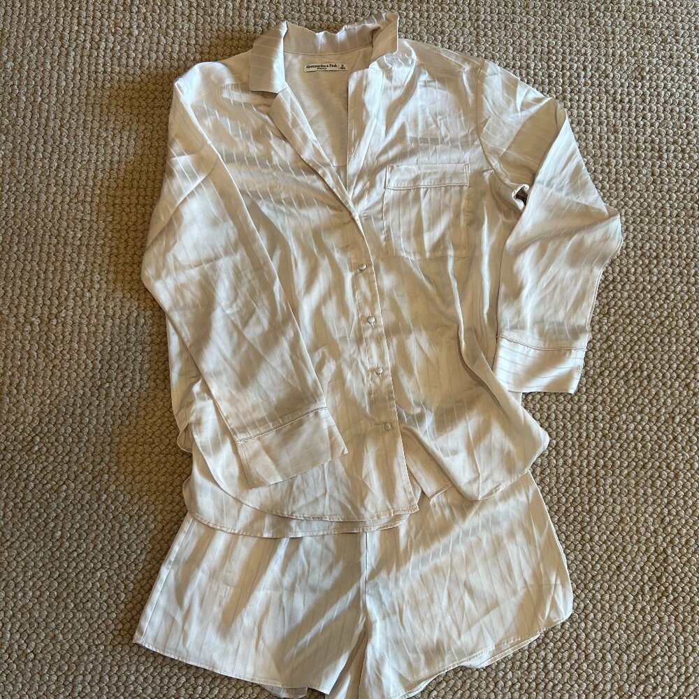 Abercrombie & Fitch Satin Jammies